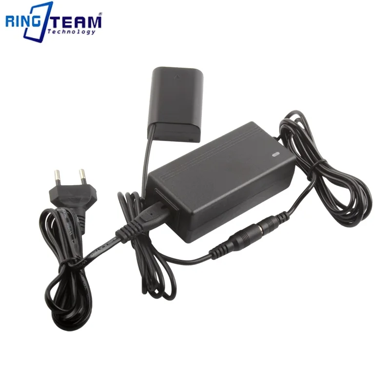 BLX-1 dc acoplador blx1 manequim bateria + AC-E6 ace6 ac e6 adaptador de energia adequado para olympus om1 OM-1 micro câmera slr