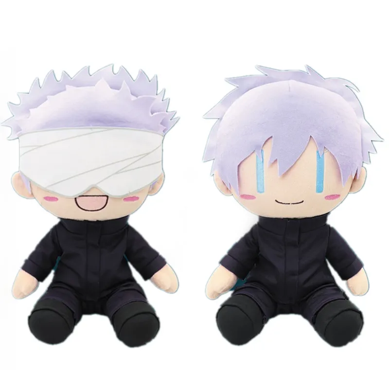 New Original Anime Satoru Gojo Plush For Girls Boys Kids Stuffed Toys Children Gifts 30CM