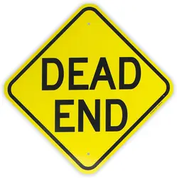 Dead End Sign，- 12