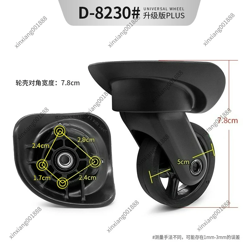 For Samsonite Luggage Wheel Replacement HK4 Casters R05 Swivel Wheel Repair Applicable