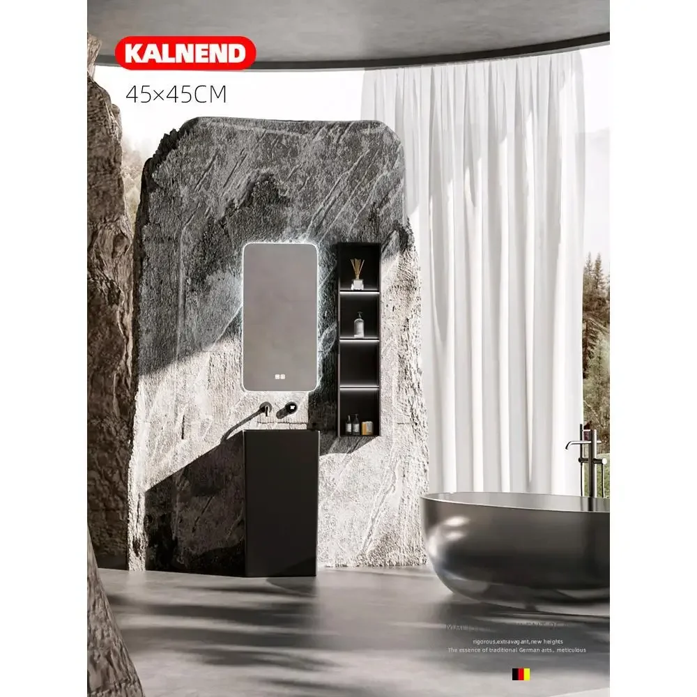 Integrated column basin ceramic balcony square household bathroom