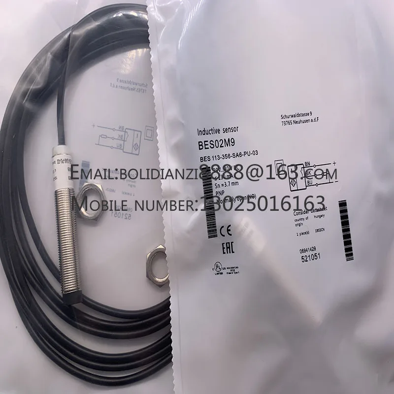 

The brand-new original sensor BES0001 BES M12MI-PSC40B-BV03 One year warranty in stock