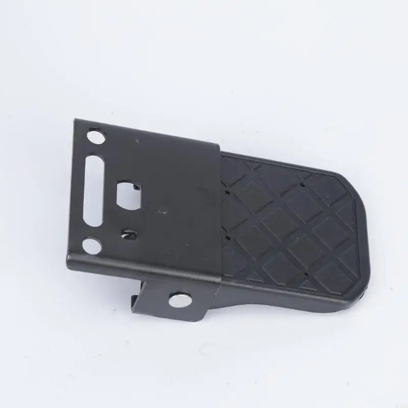 M76E Motorrad-Beifahrerfußstützenpaar mit Eisenstützen und Nylonpolstern – Detail 4