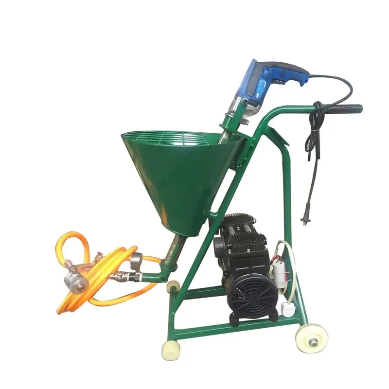 for Construction Machinery Best-selling Electric High Pressure Spray Gun Paint Grouting Cement Slurry Putty Sprayer