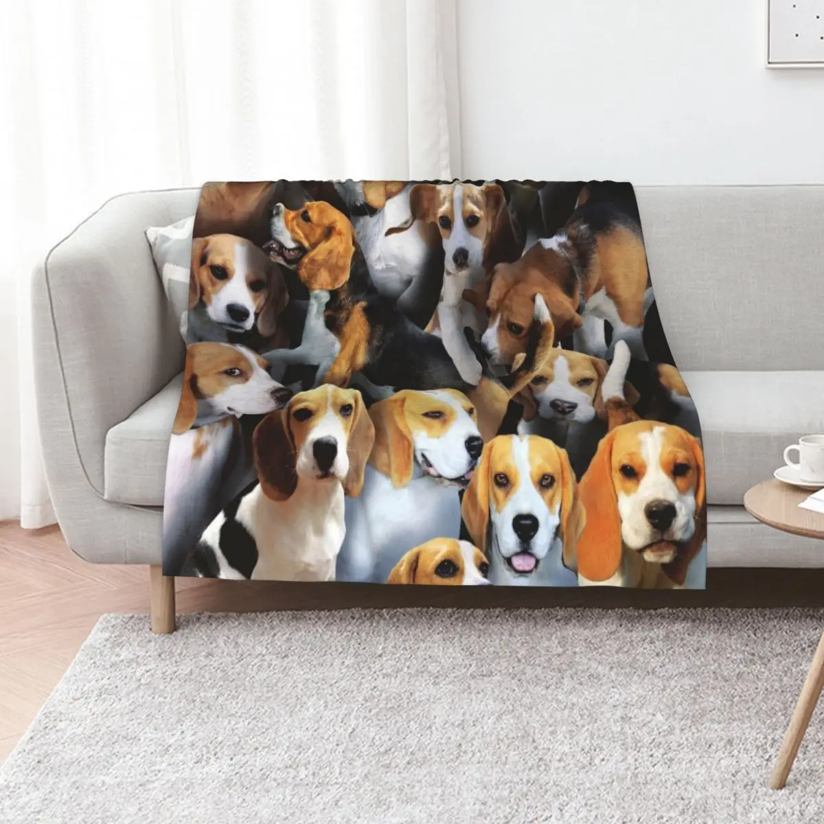 Beagles Throw Blanket Soft Big Beach Blankets Sofas Of Decoration valentine gift ideas Hairy blankets ands Blankets