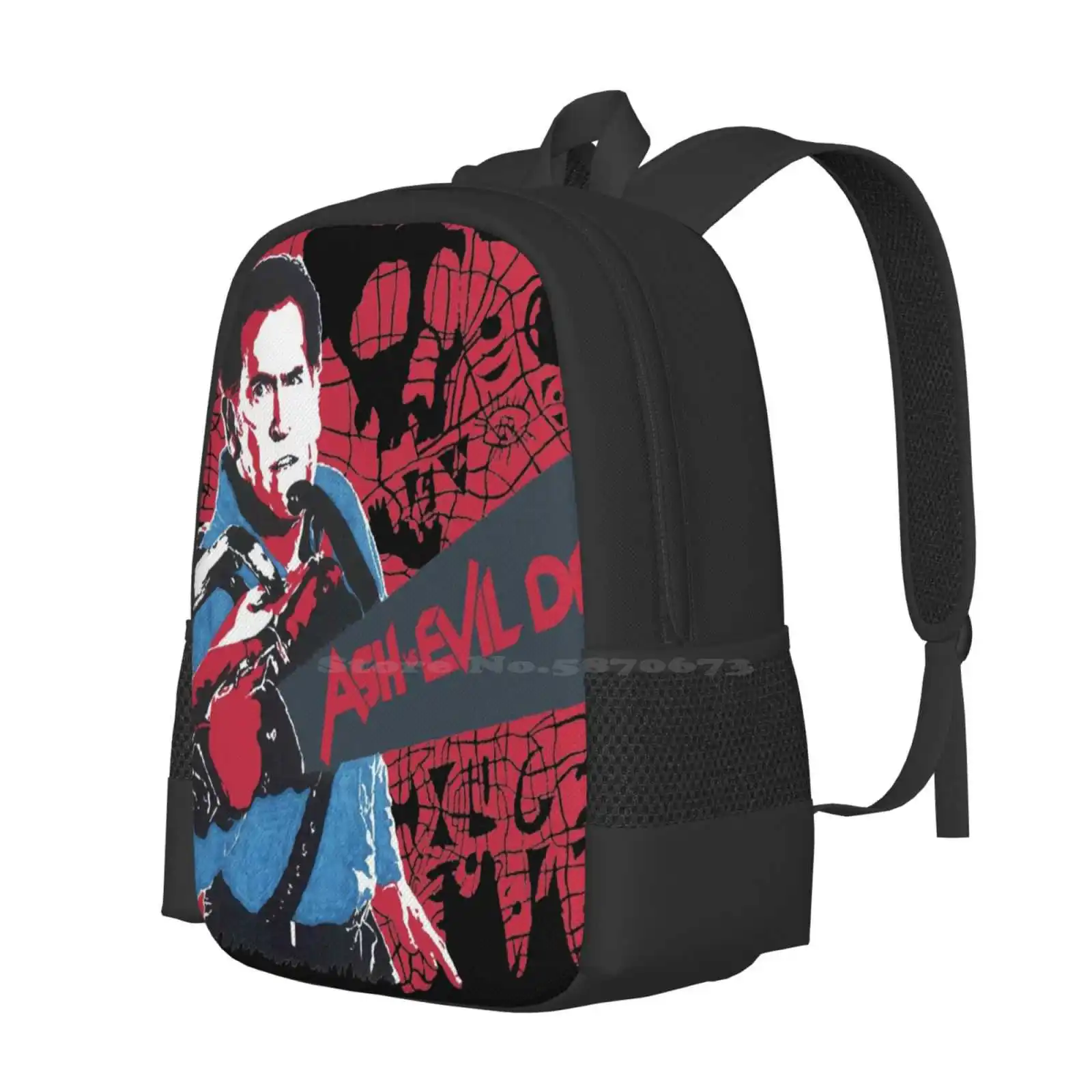 Ash Vs. Evil Dead New Arrivals Unisex Bags Student Bag Backpack Ash Vs Evil Army Darkness Williams Bruce Campbell Deadites