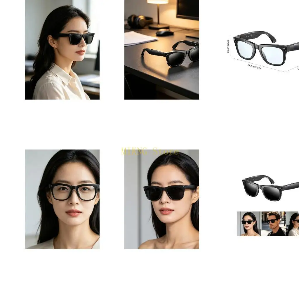 Phone Transfer Glasses with Front Lens for Walking and Travel Best Sale