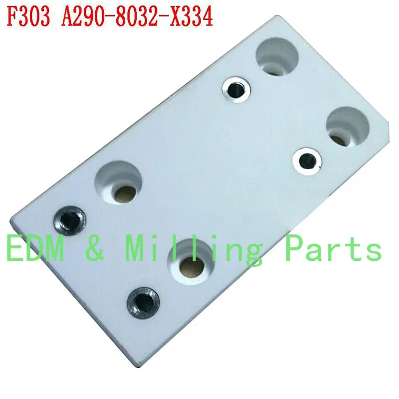 CNC FANUC Fio EDM Parte Placa de isolamento de cerâmica inferior F303 A290-8032-X334 para AF, série W (AWT)