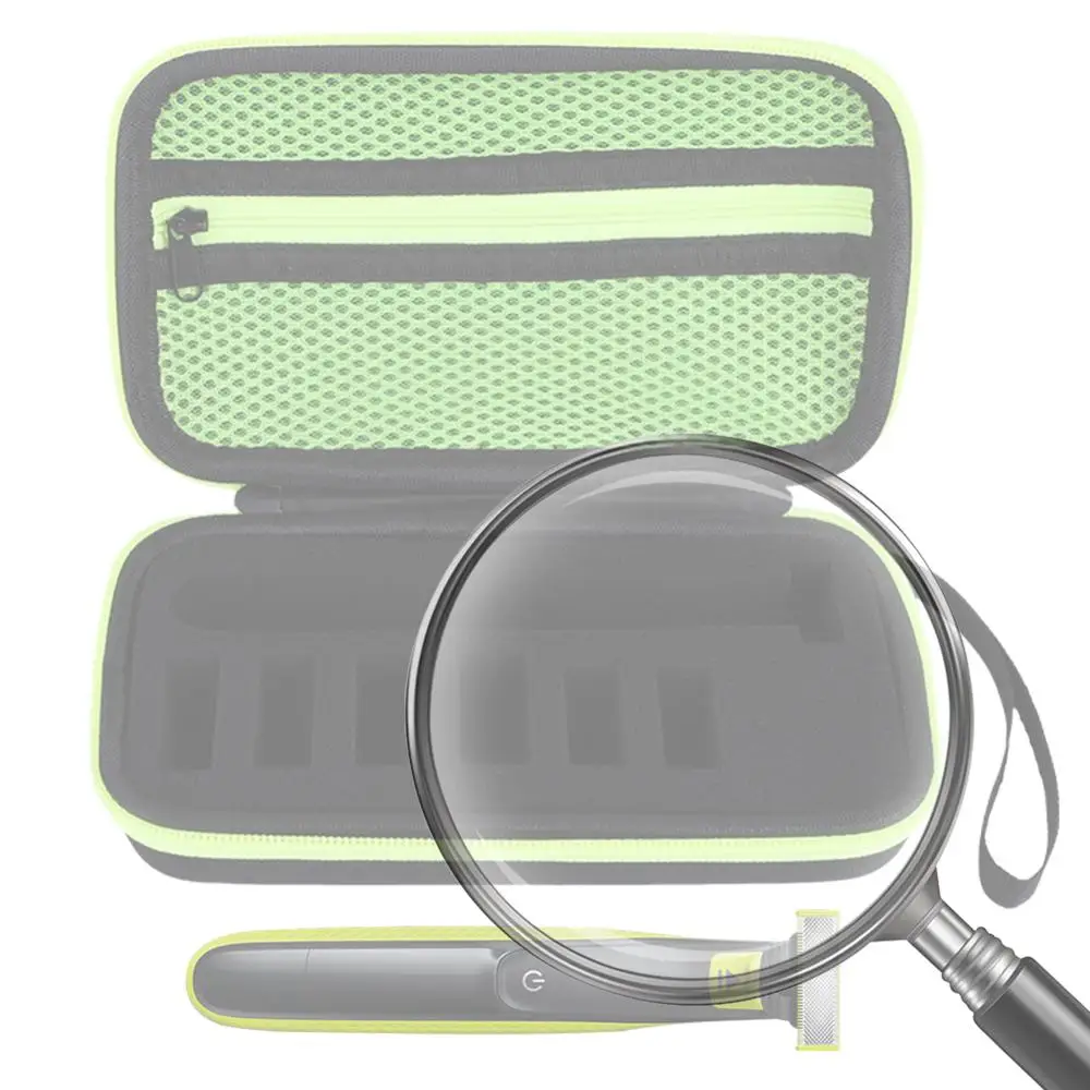 

Жесткий дорожный футляр для электробритвы, портативная сумка для хранения Philips OneBlade и аксессуаров