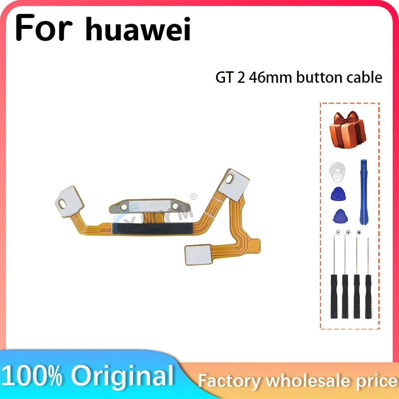 لهواوي GT2 46 مللي متر كابل زر ، كابل التمهيد وظيفة زر كابل لكابل زر GT 2 LTN-B19