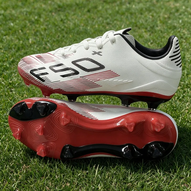 New Men Football Boots Non-Slip High-quality Soccer Shoes Grass Cleats High-top Futsal Sneakers Match Indoor Hot-selling Outdoor