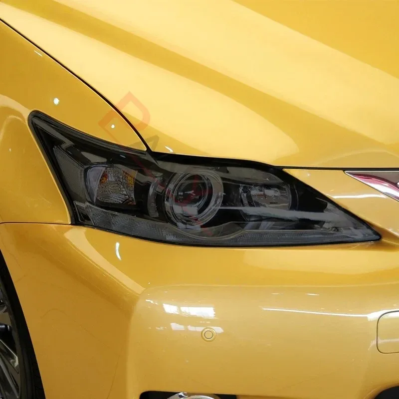 Car Headlight Protection Smoked Black Tint Anti-Scratch Protective Film TPU Stickers For LEXUS CT 200h 2012-2020 Accessories