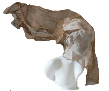 Veil girl Nordic light luxury high-end sculpture living room TV cabinet entrance statue high-end art decoration ornament
