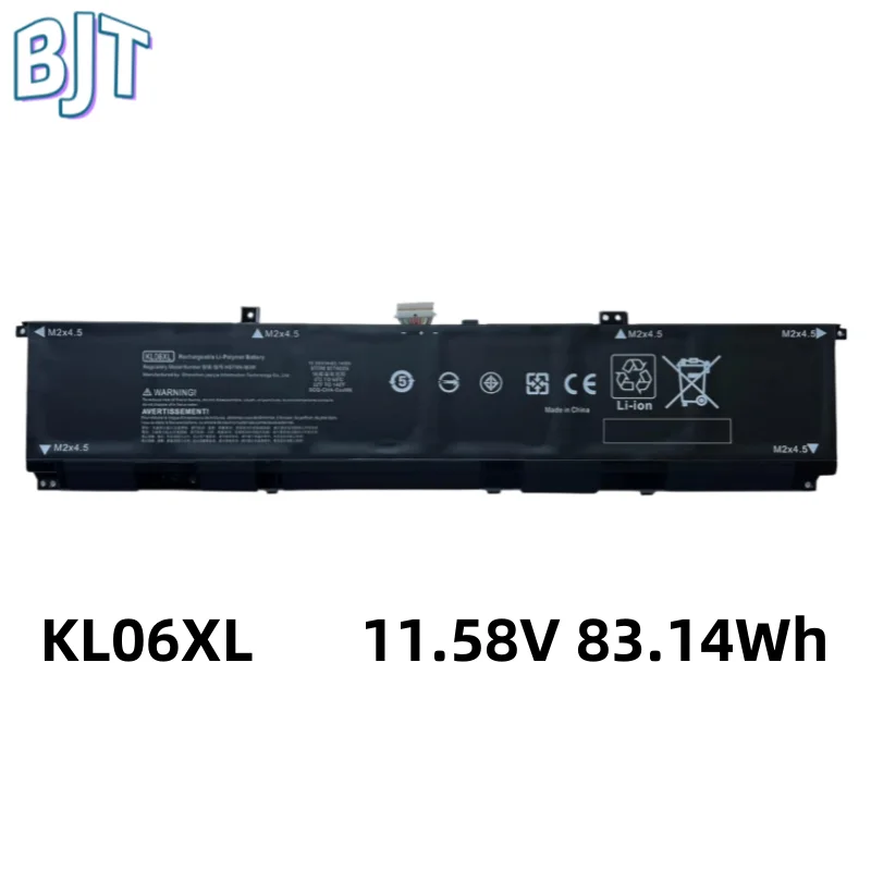 

100% New Rechargeable KL06XL Laptop Battery 11.58V 83.14Wh For HP Envy 15-EP0001NL 15-EP0000NS 15-EP0000NU HSTNN-IB9M L85885-005