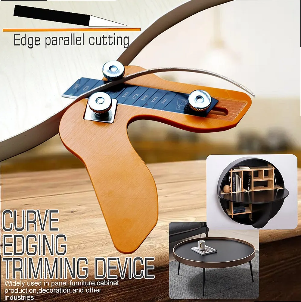 PVC Edge Banding Trimmer Woodworking Hand Tool for Melamine MDF Plywood