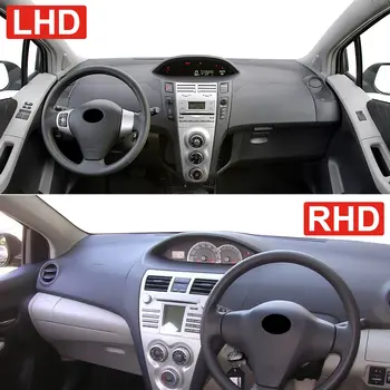 Kryt palubní desky pro Toyota Yaris Vitz 2006 2007 2008 2009 2010 2011, protiskluzová protiskluzová podložka, příslušenství 10 nejlepší prodej Přístrojová deska Toyoty Vitz - №1