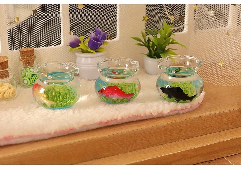 Bezauberndes Mini-Aquarium – perfekte Mikro-Landschaftsdekoration – Erstellen Sie eine bezaubernde Wasserpräsentation für Ihre Mikrolandschaft – Detail 4