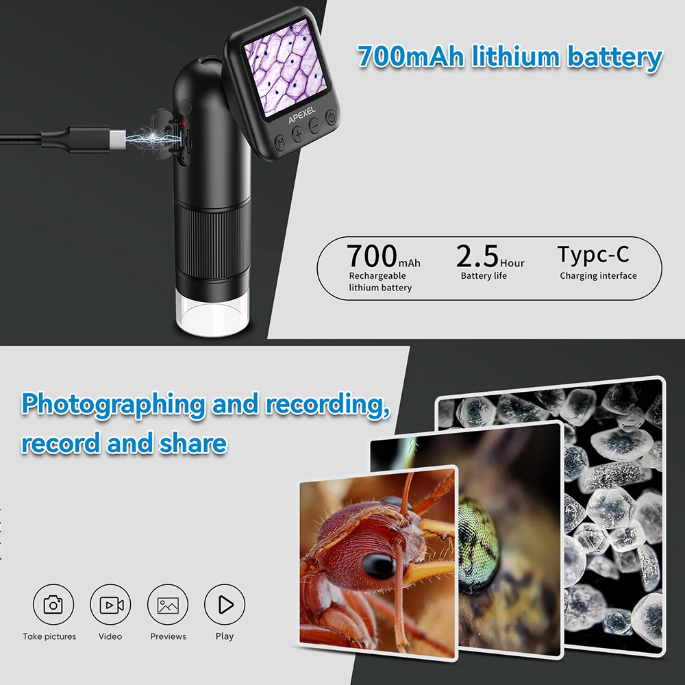 ميكروسكوب ستيريو محمول باليد A - مراجعة Electronics Repair Lab وسعره