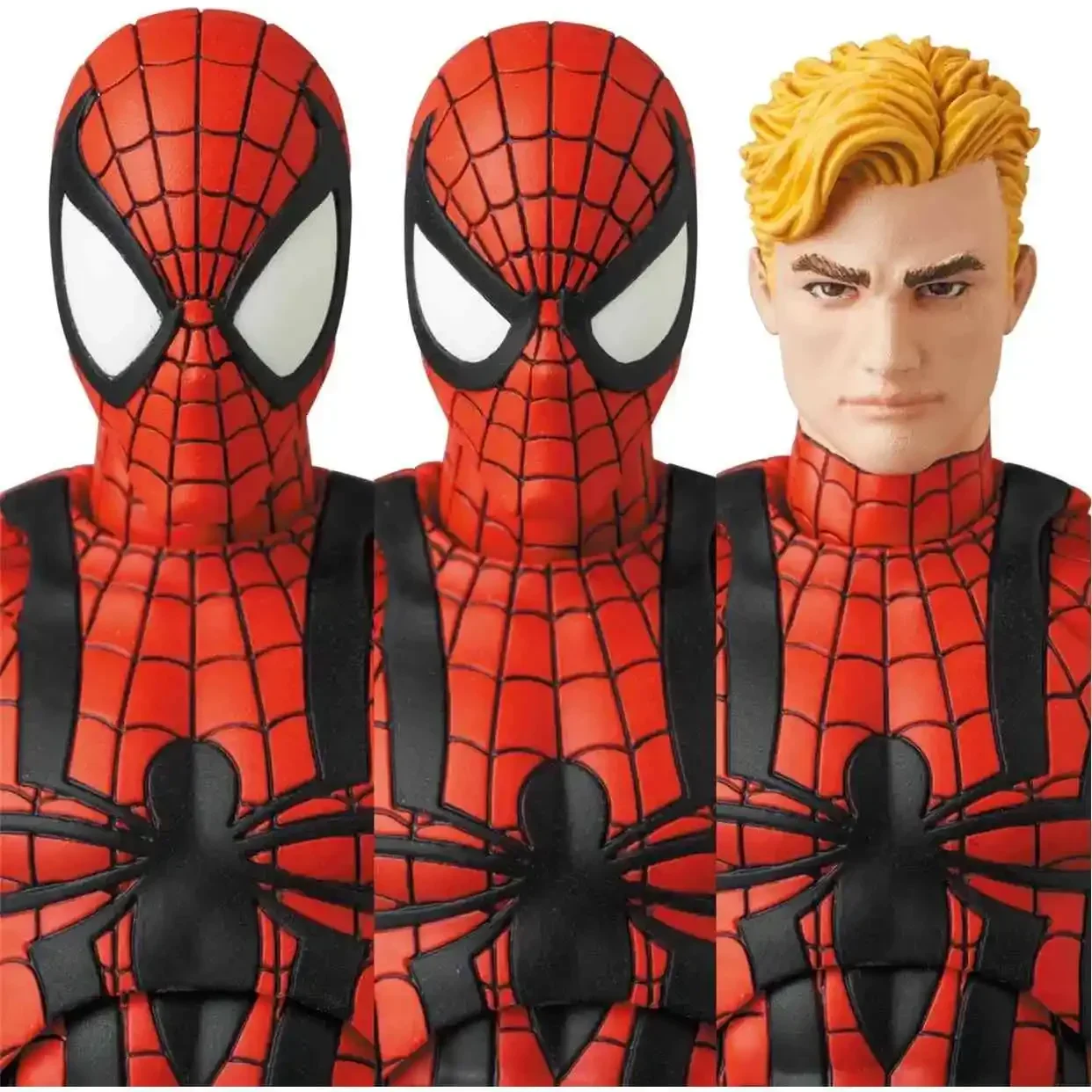 New CT Toys Spiderman Mafex 143 action Figure Ben Reilly Action Figure Comic Ver Ultimate Spider-Man the Across Toys kids Gift