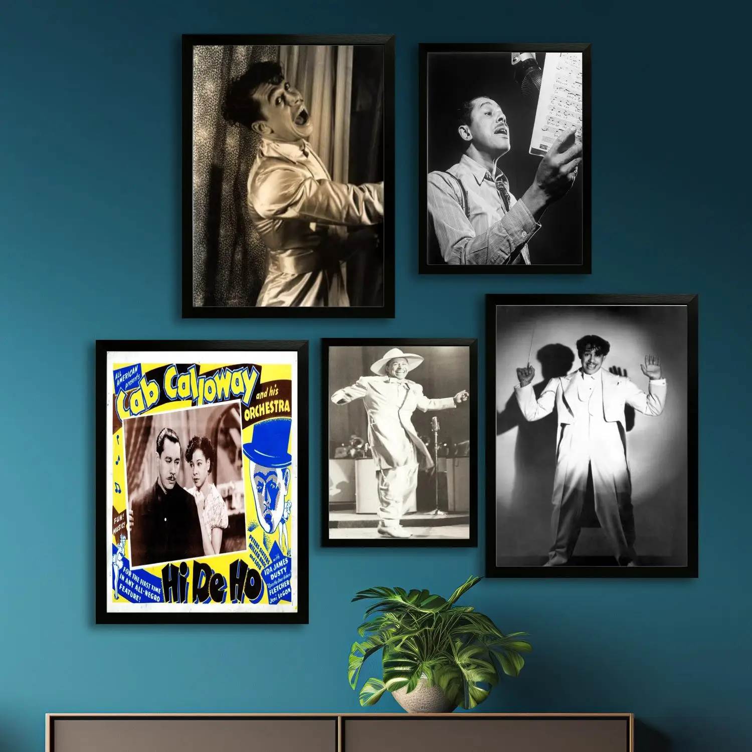 ملصق فني من القماش الكابينة Calloway وفن جداري، طباعة صورة، ديكور غرفة نوم عائلية حديثة، لوحة زخرفية #1