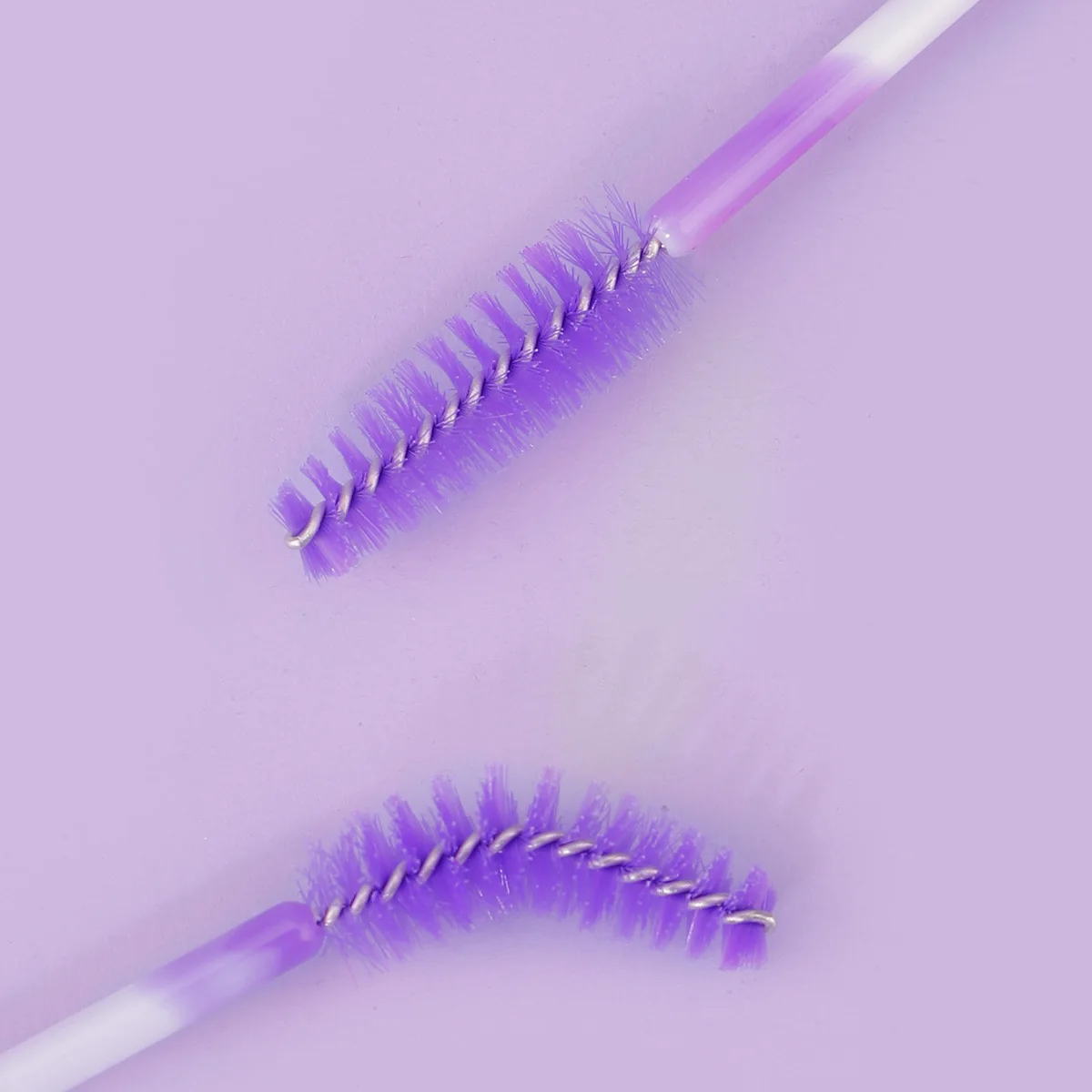 1 Uds. Varitas de cristal para pestañas, cepillos, suministros para barras de pestañas, brocha de maquillaje, aplicador de rímel portátil, varillas para cejas, exfoliante de pestañas