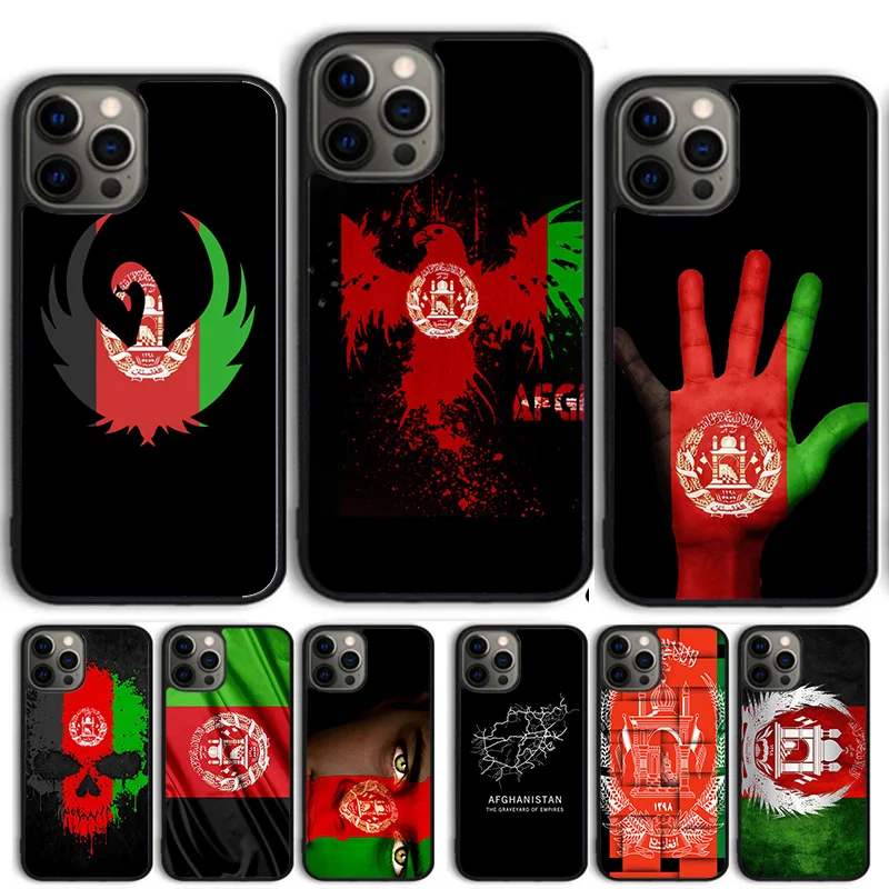 Afghan Afghanistan  Flag Freedom Phone Case For iPhone 14 15 16 13 12 Mini Max Cover For Apple 11 Pro Max 6S 8 7 Plus SE2020