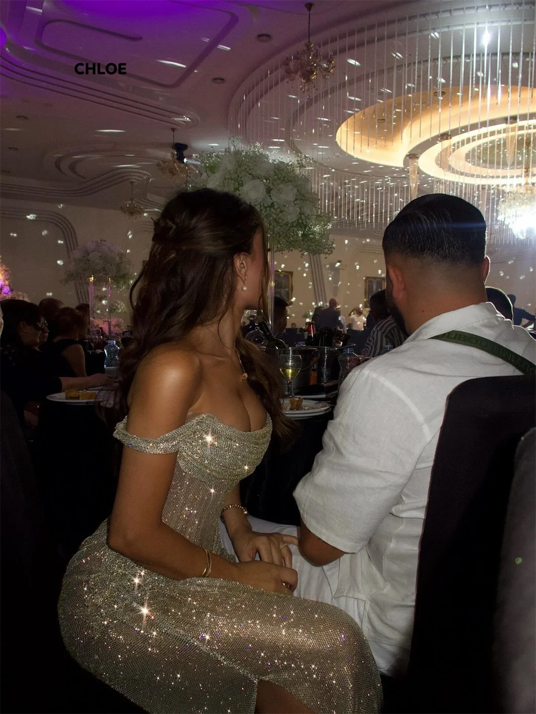 Customized: Mermaid Evening Dresses Woman Elegant Women's Dresses for Wedding Party Dresses Luxury 2025 Off-shoulder Sleeveless