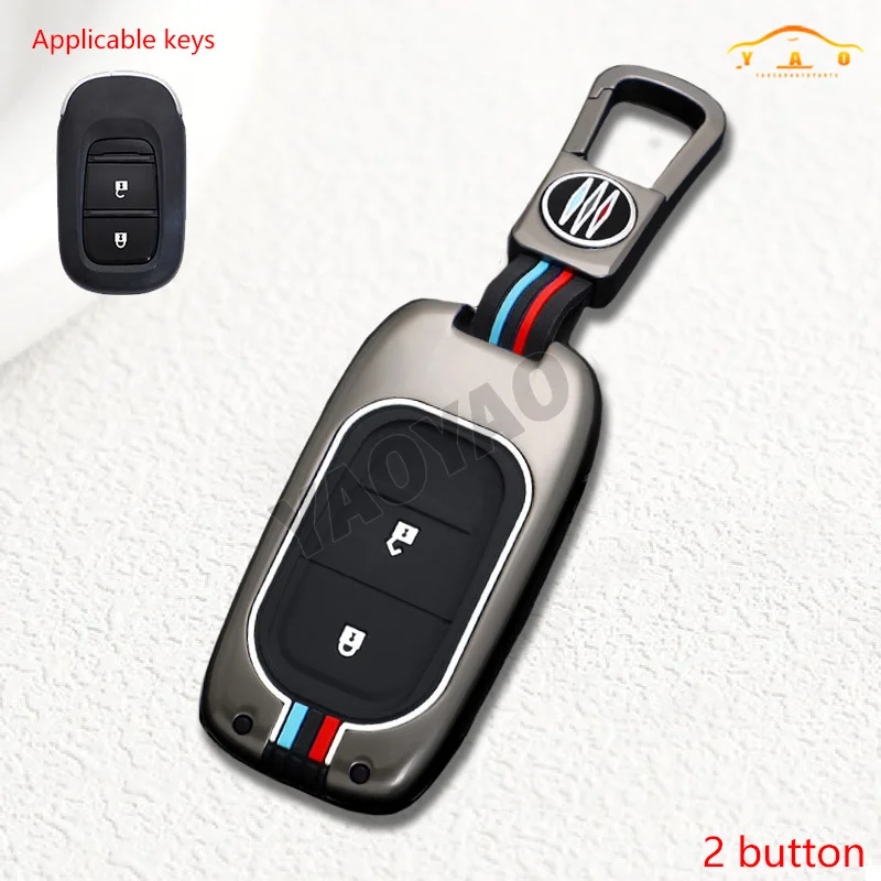 

Zinc Alloy Car Remote Key Case Cover For Honda 2022 2023 2024 For Civic for Accord For CR-V For HR-V For Pilot