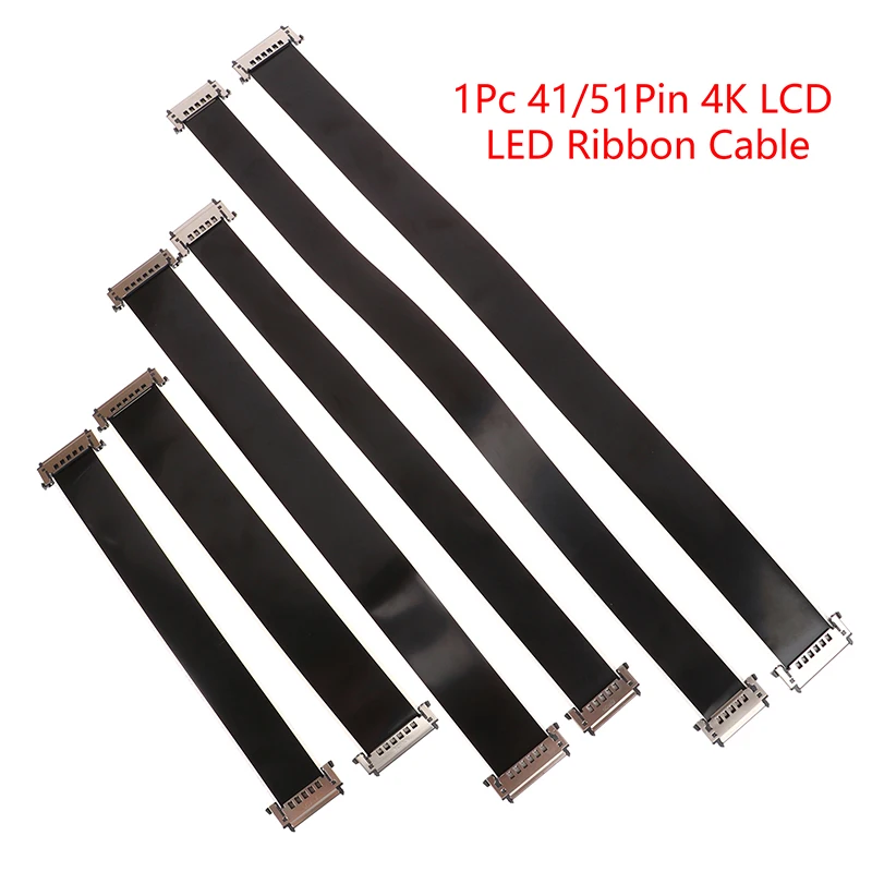 41/51Pin HDTV LCD LED Ribbon Cable 4K VBYONE FFC Screen Flex Cable Display Screen Connecting Wire