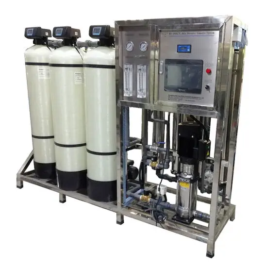1000 LPH CE ISO Reverse Osmosis Machine RO System Borehole Salt Water Treatment Machine, Water Treatment Machinery