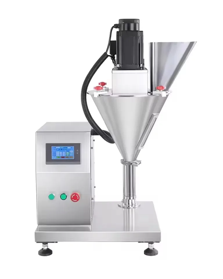Electric High Precision 0.5-300g Small Spice Toner Powder Auger Bottle Weighing Filling Machine (Ocean Shipping To Door)