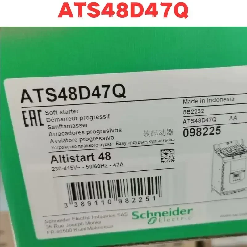 New Original ATS48D47Q Soft Starter