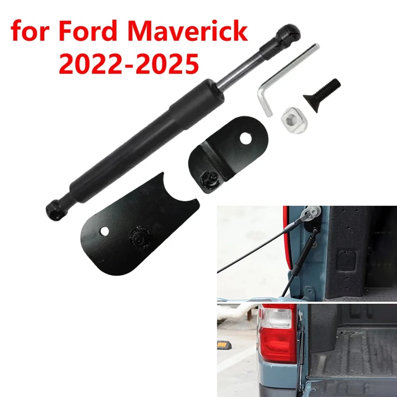 Super Sale Tailgate Assist Damper Strut Set Hydraulic Rod Slow Down for Ford Maverick 2022-2025
