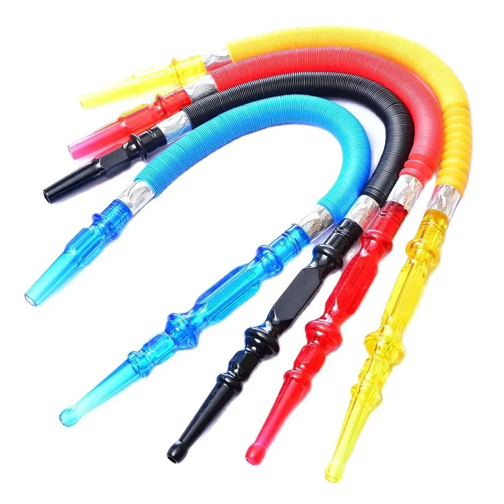 DEJAYA Hookah Hose Plastic Nargile Shisha Pipe Accessories Chicha Narguile Sheesha Tool Portable Adjustable Length 180CM