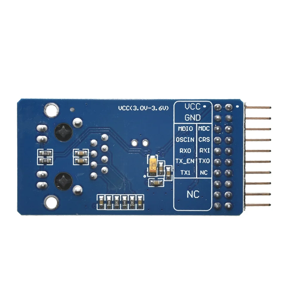 DP83848 Ethernet PHY-Modul 10/100 Mbit/s RMII 3,3 V für STM32 Embedded LAN – Detail 3