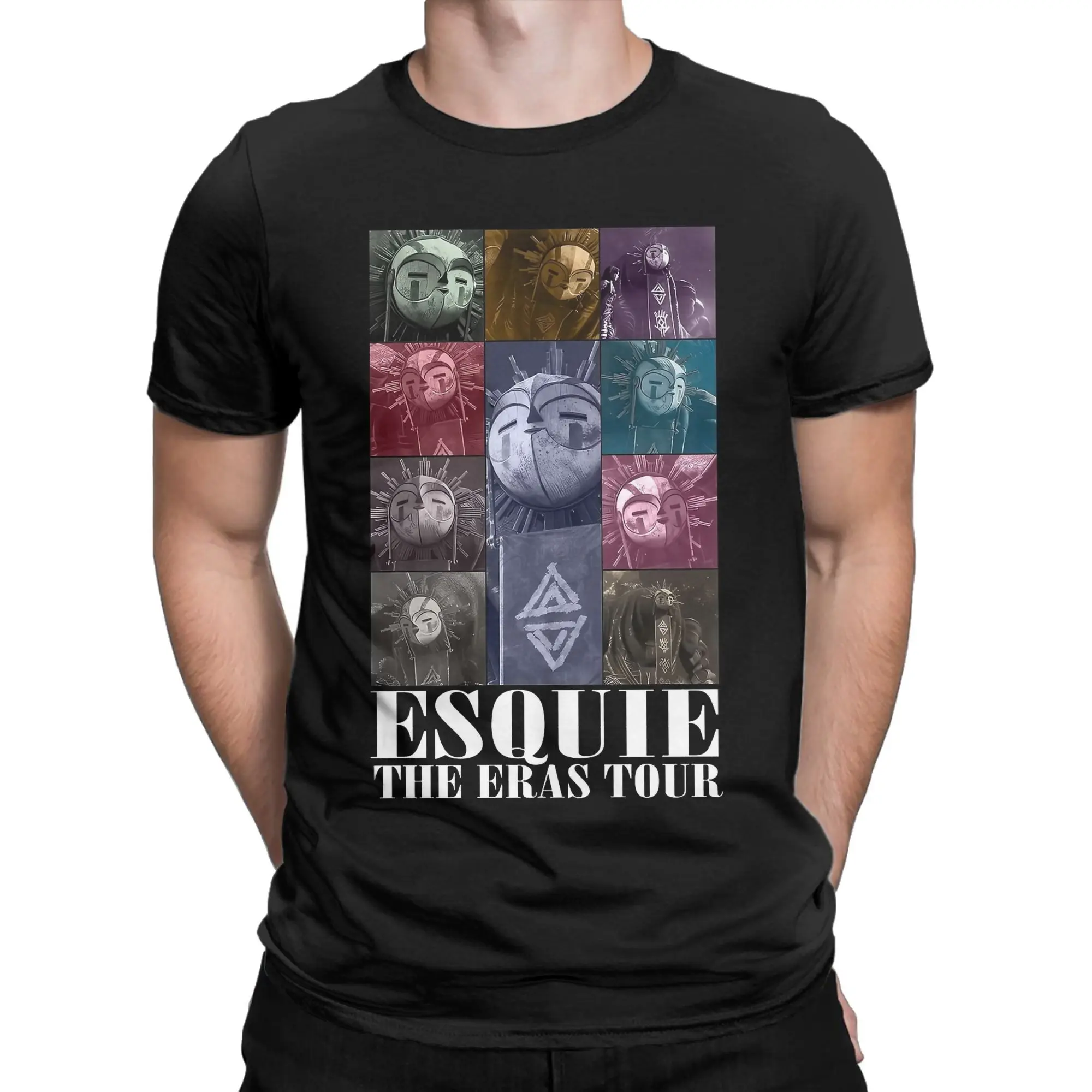 

Men Women Print Esquie Eras Tour Clair Obscur Expedition 33 T Shirt Tee Pure Cotton T-shirts Clothing