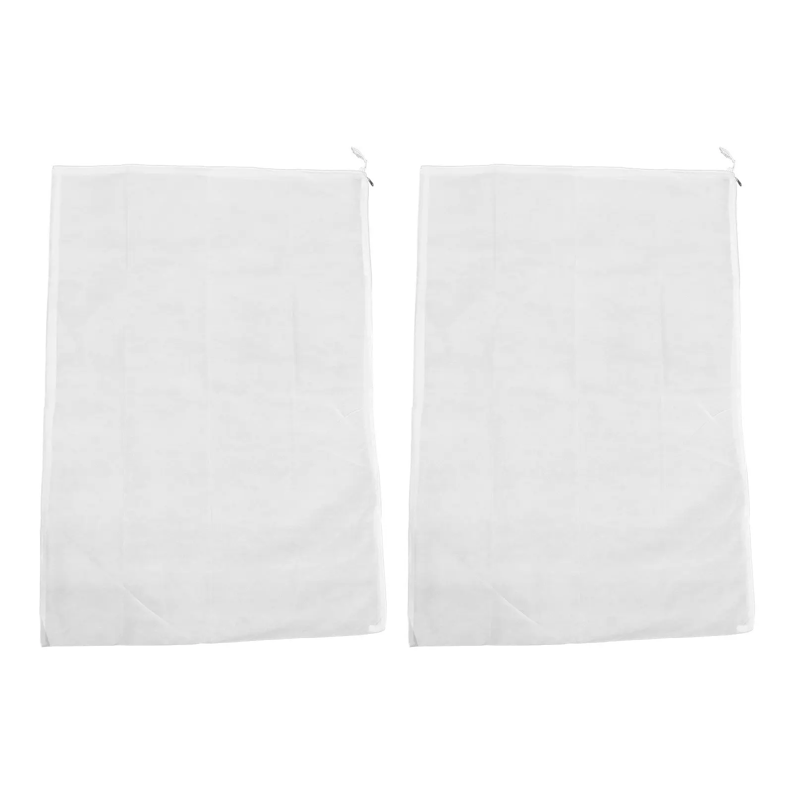 2Pcs Premium Non-Woven Drawstring Planter Cover Frost-Proof Windproof Plant Protection Cover for Outdoor Potted Trees Sun Shade