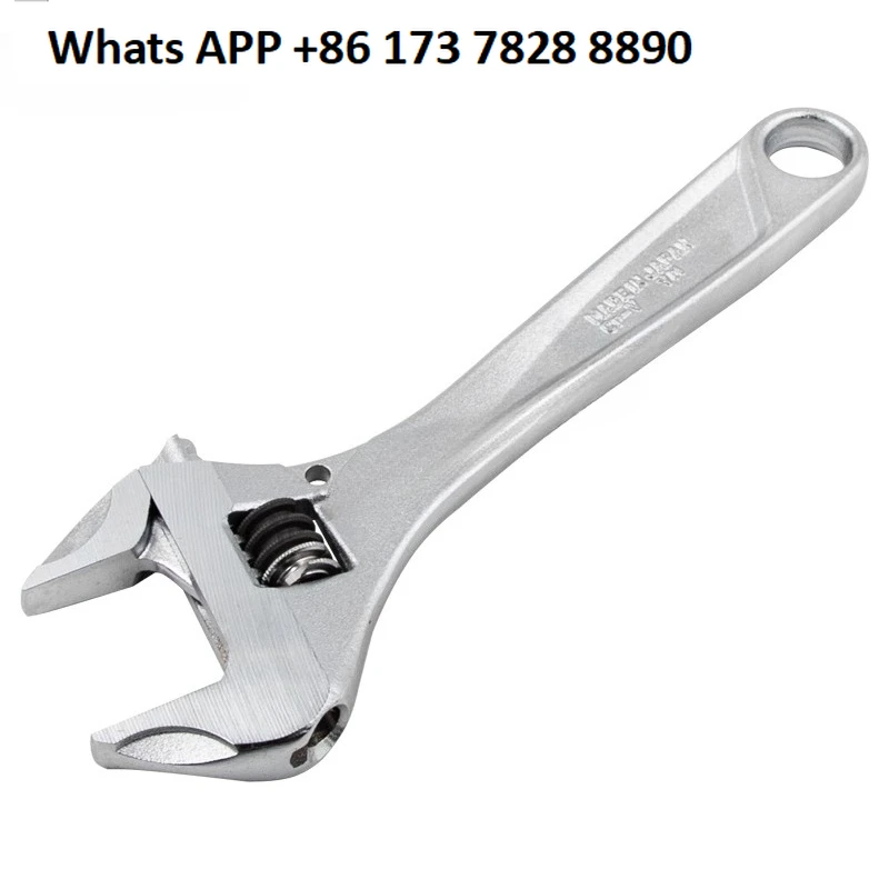 ultra-thin movable wrench lightweight large opening plumbing wrench HM-25M/32M/38M/43M