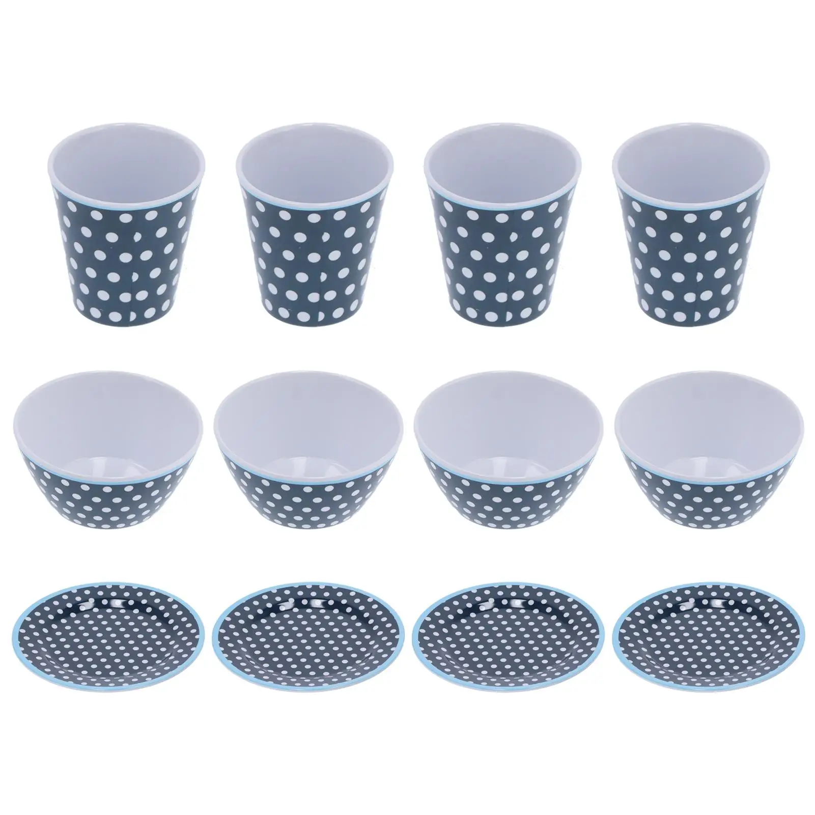 

Melamine Dinnerware Set - Stylish Cups, Plates & Dishes for home & for restaurant Use