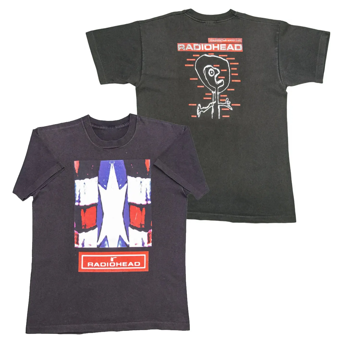 1994 Radiohead OK Computer Album Casual T-Shirt Luxury Band Brand Top for Men and Women Top 2026