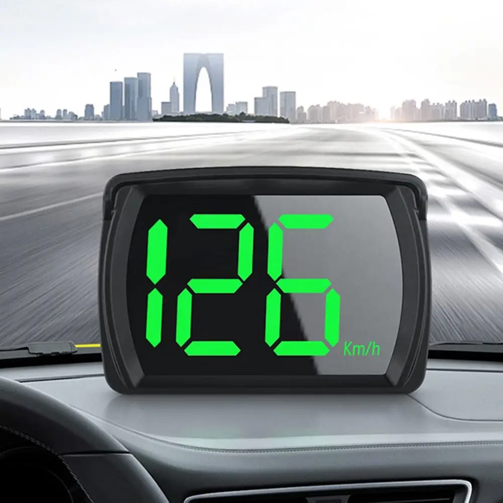 Plug&Play GPS Car Digital Speedometer Universal Versatile Compatibility HUD Car Head Up Display KMH/MPH Portable