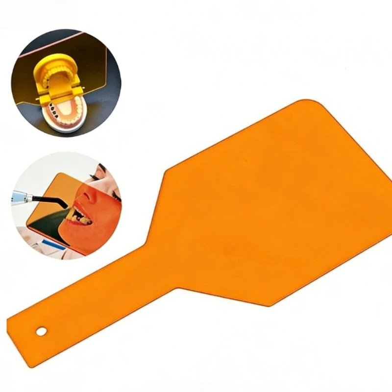 1PCS Dental Hand Held Shield Plate Curing Lighting Lamp Eye Protector UV Cured Light Blocking Board Dentist Clinic Tool Shield