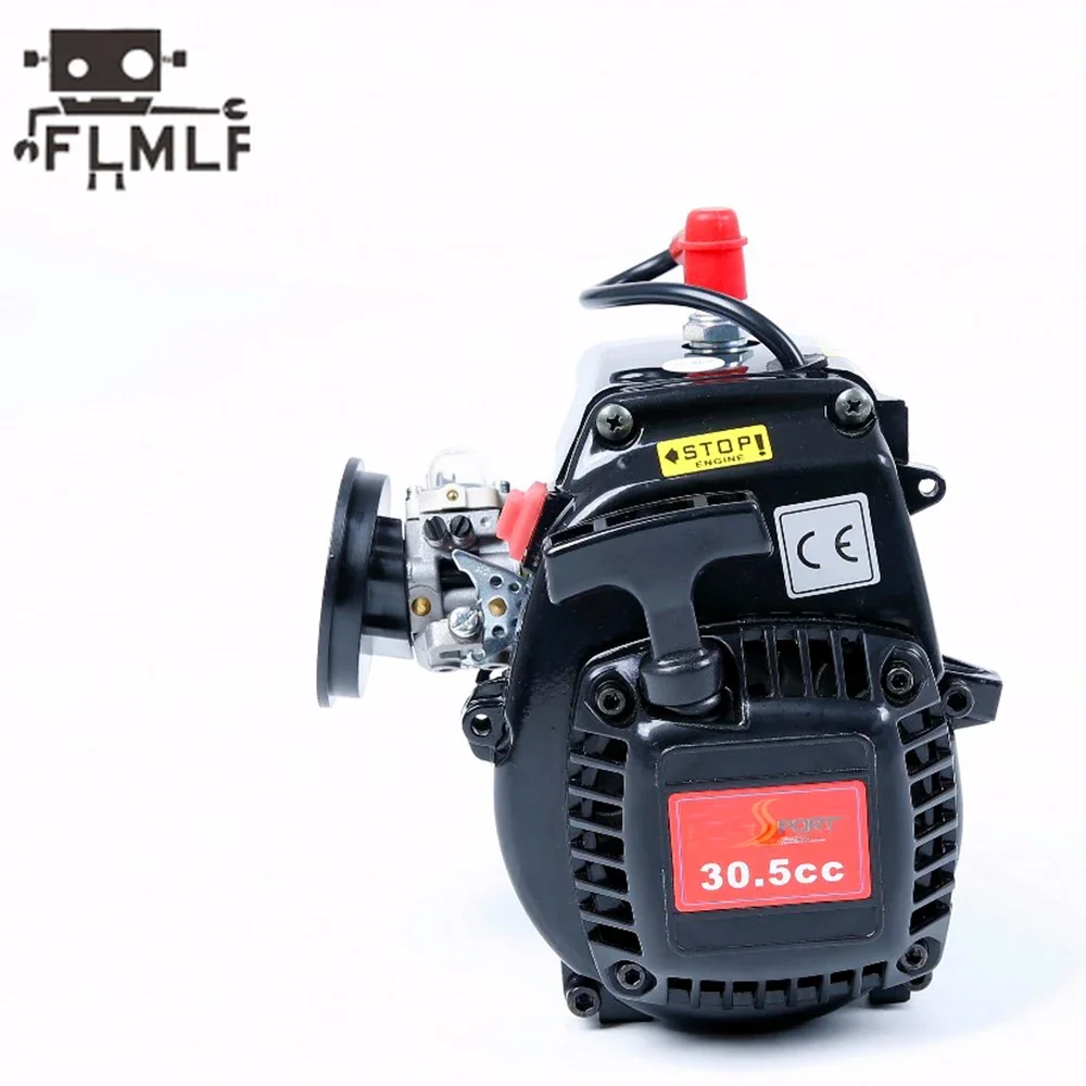 Motores de 2 tempos e 4 furos 26CC 29CC 30,5CC com carburador para peças 1/5 HPI ROFUN ROVAN KM BAJA LT DBXL FG Buggy GoPed RedCat