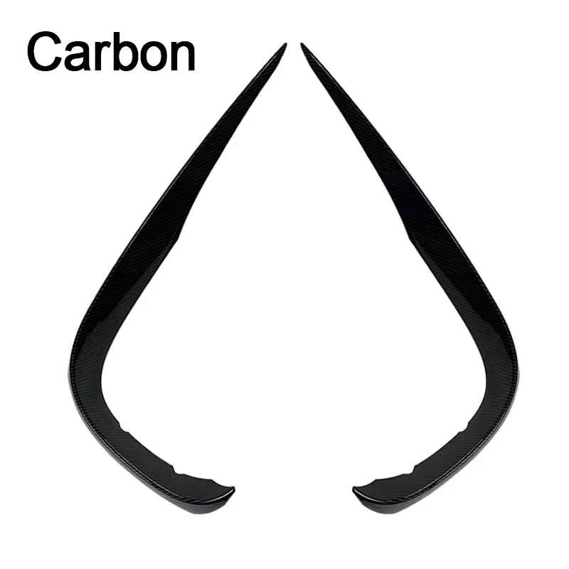 

Car Front Bumper Splitter Spoiler For Mercedes Benz E Class W213 2016-2020 Spoiler Fog Light Trim AMG Wind Knife Car Accessories