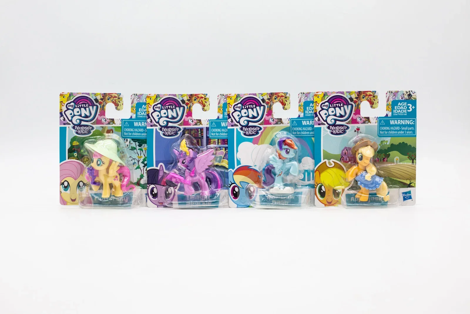 Hasbro-figura de Anime Original My Little Pony, AppleJack Fluttershy Rarity, serie fuera de impresión, modelo de colección, juguete para regalo