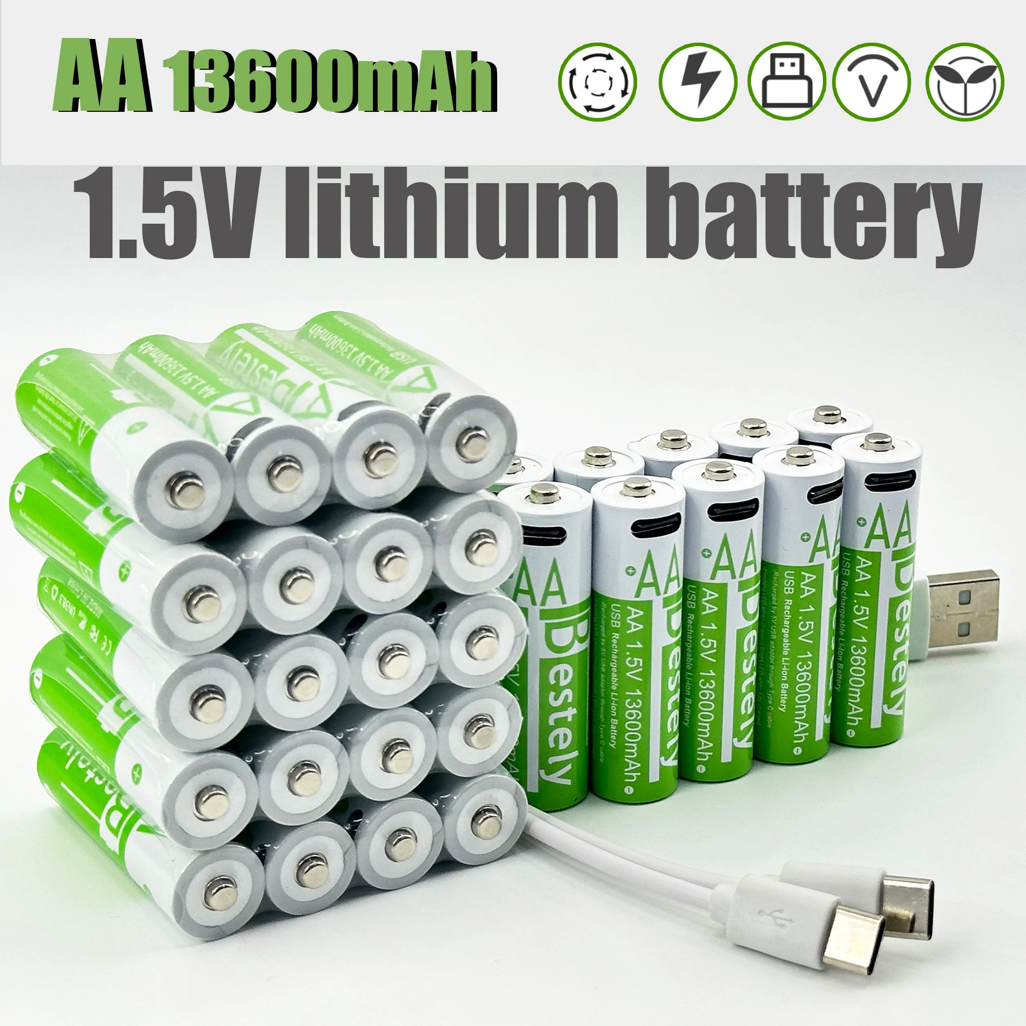 Bestely 1.5V 13600M…