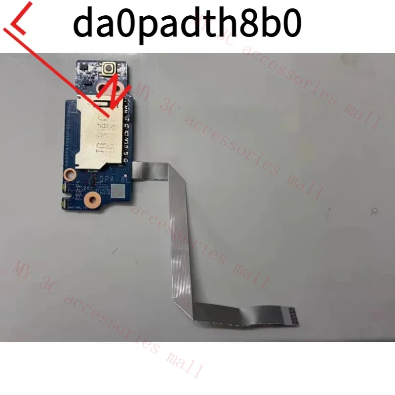 New l64886-001 da0padth8b0 for HP 14-dq 14s-fq 14s-dr SD card powe r button switch board cable