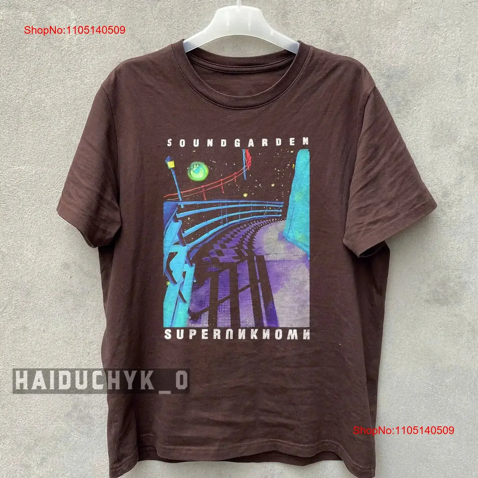 

Soundgarden Superunknown Retro Russet T shirt Size S 5XL vintage Washed Versatile graphic Soft Unisex Breathable homme fashion