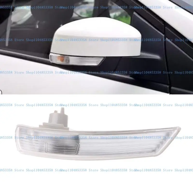 

652F Car Mirror Turn Corner Light Lamp Cover Shade Screen for for Focus 2 3 III for Mondeo Right Co-pilot Mirror