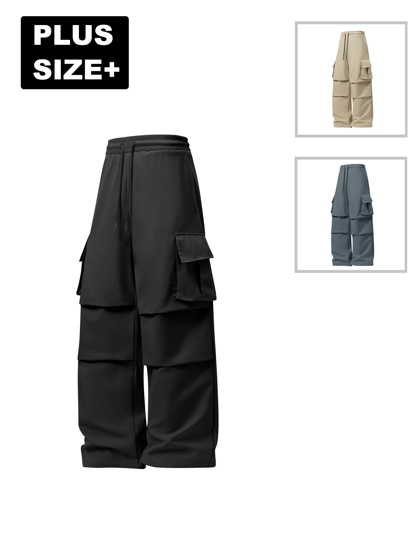 Autumn and Winter New Large-Size Men's Multi-Pocket Cargo Pants Outdoor Sports Pants Suitable for Various Occasions Casual Pants Long Pants